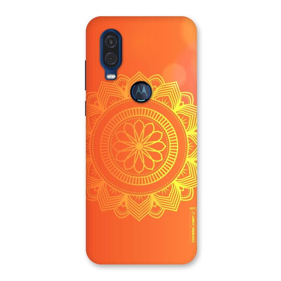 Diwali Rangoli Back Case for Motorola One Vision