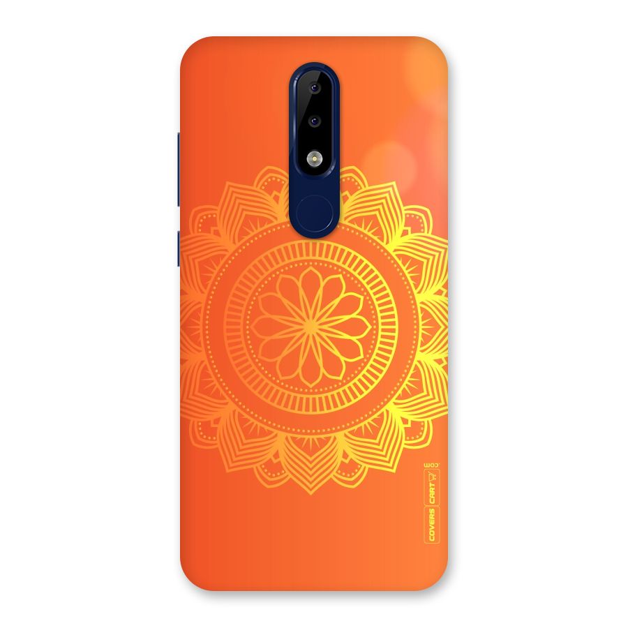 Diwali Rangoli Back Case for Nokia 5.1 Plus