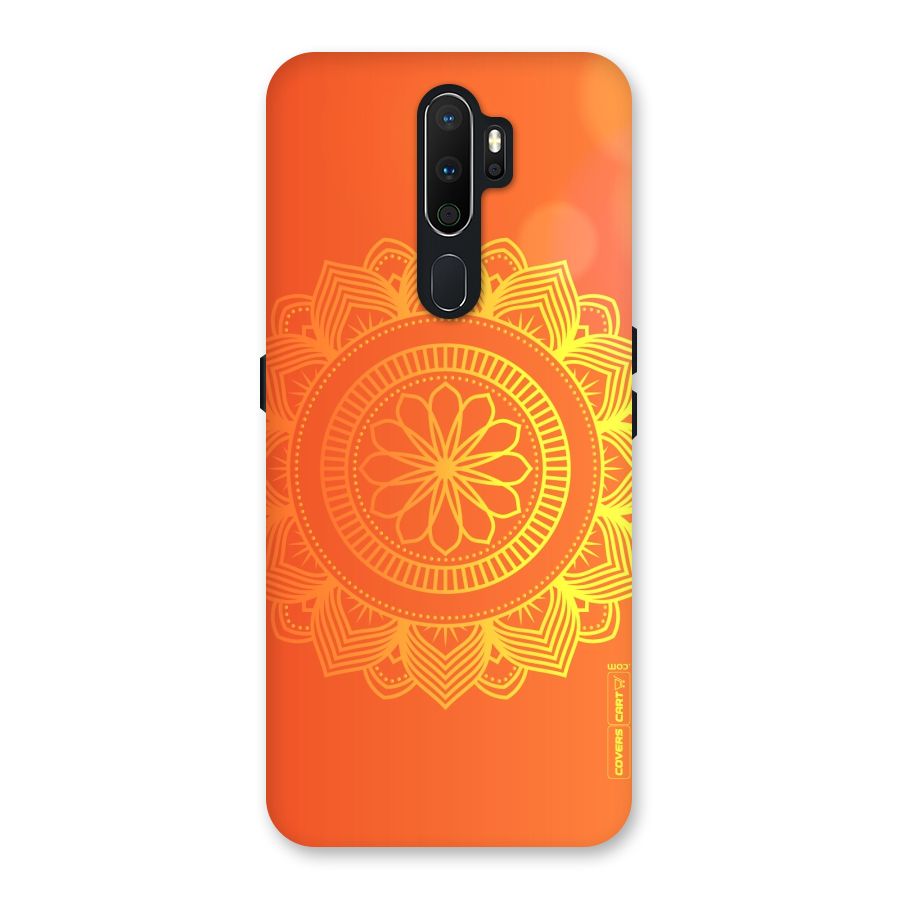 Diwali Rangoli Back Case for Oppo A5 (2020)
