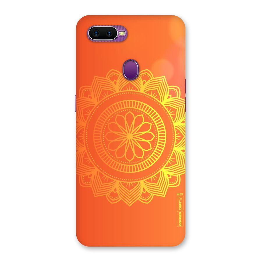 Diwali Rangoli Back Case for Oppo F9