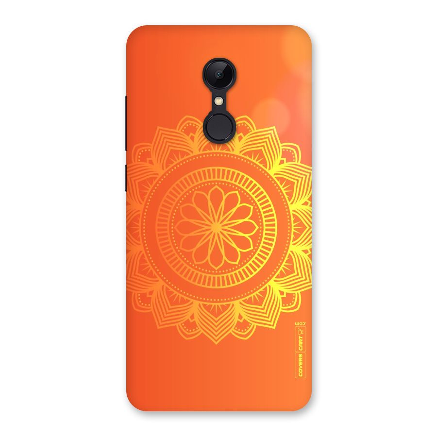 Diwali Rangoli Back Case for Redmi 5