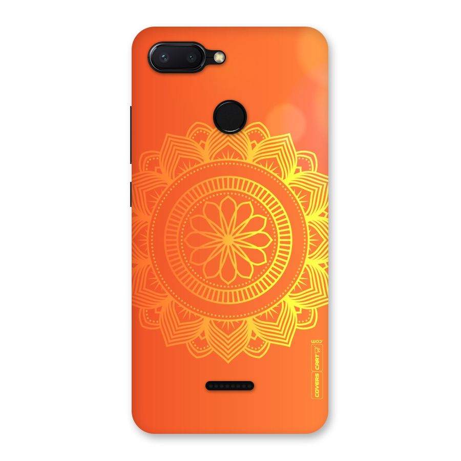 Diwali Rangoli Back Case for Redmi 6