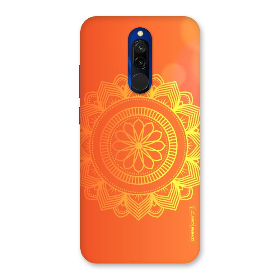 Diwali Rangoli Back Case for Redmi 8