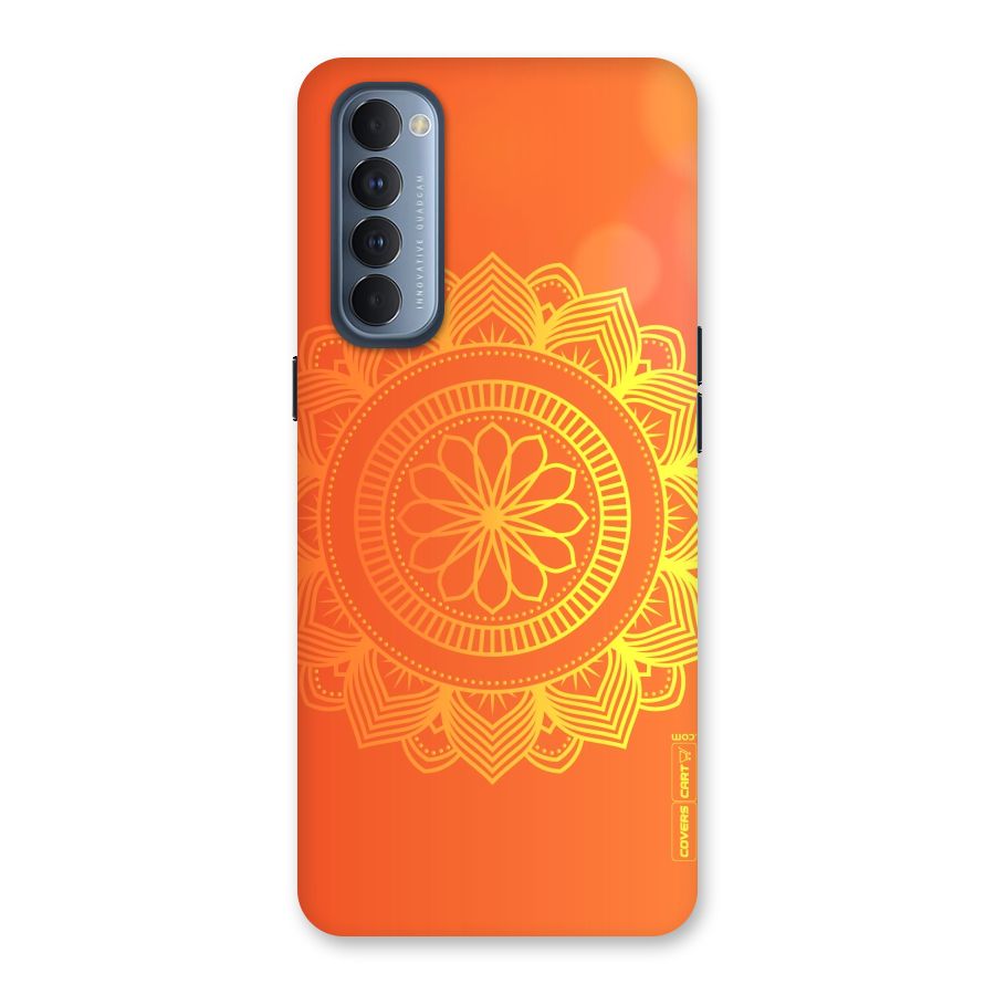 Diwali Rangoli Back Case for Reno4 Pro