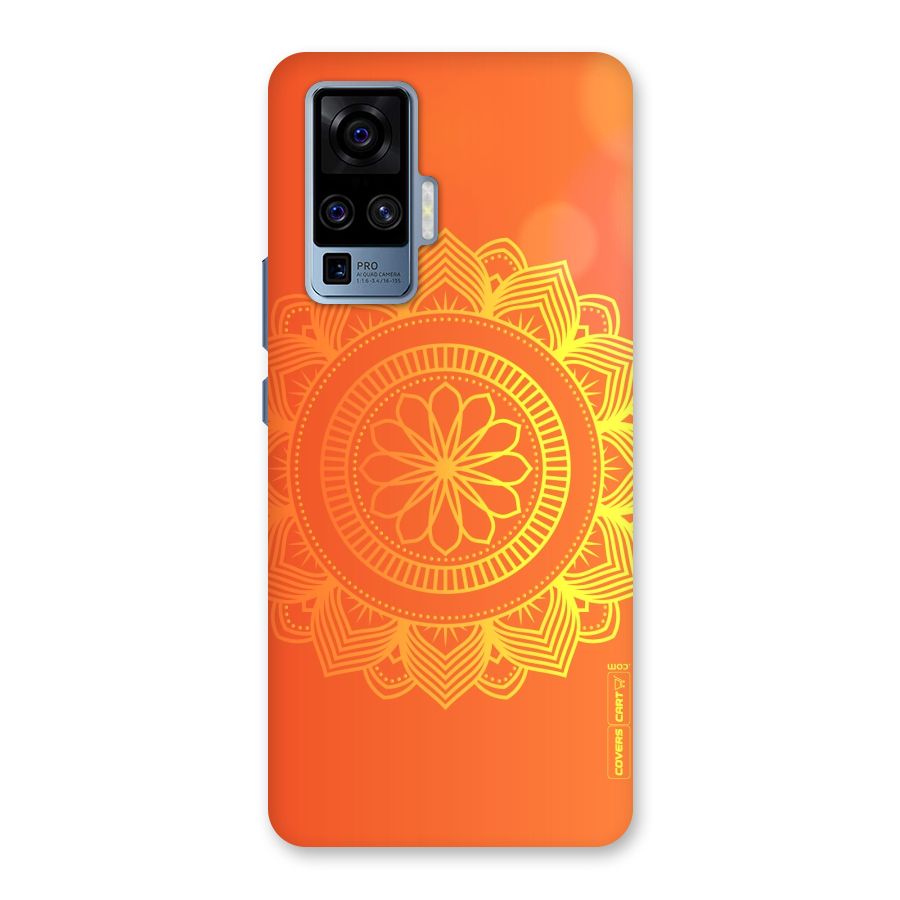 Diwali Rangoli Back Case for Vivo X50 Pro