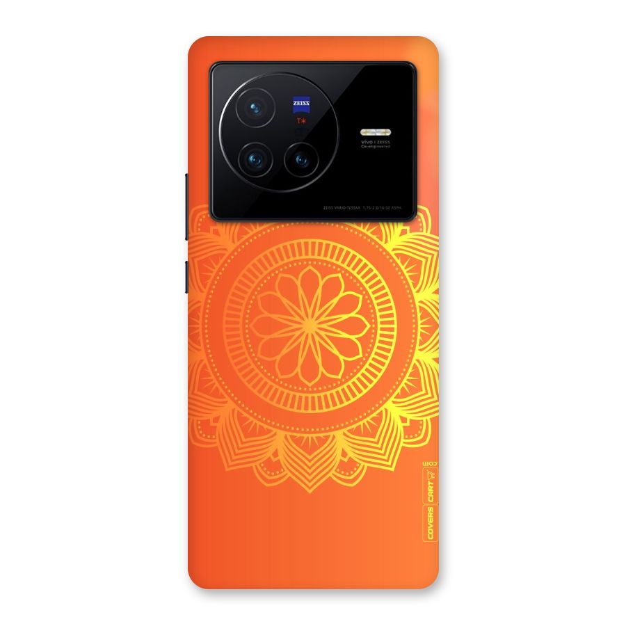 Diwali Rangoli Back Case for Vivo X80