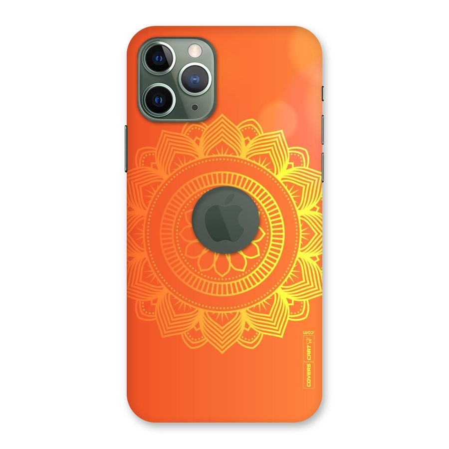 Diwali Rangoli Back Case for iPhone 11 Pro Logo  Cut