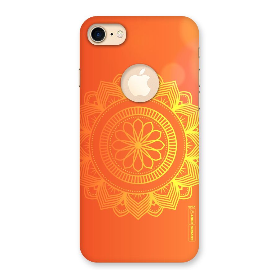 Diwali Rangoli Back Case for iPhone 7 Logo Cut