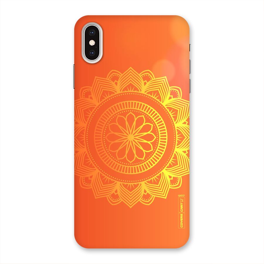 Diwali Rangoli Back Case for iPhone XS Max