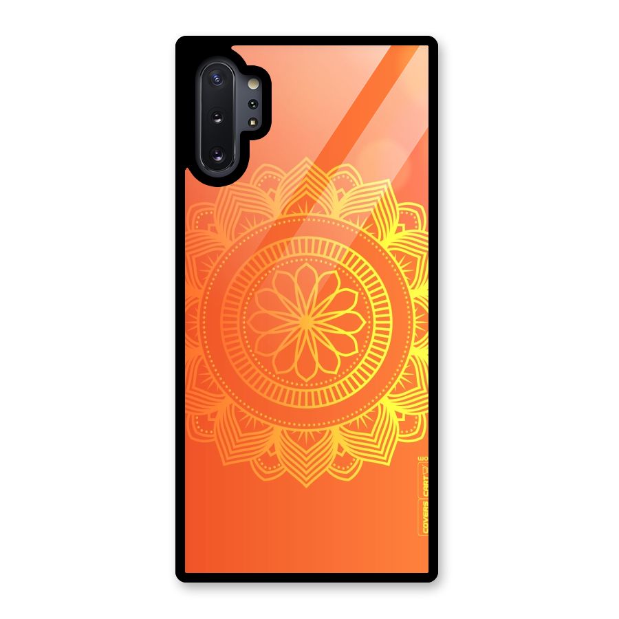 Diwali Rangoli Glass Back Case for Galaxy Note 10 Plus