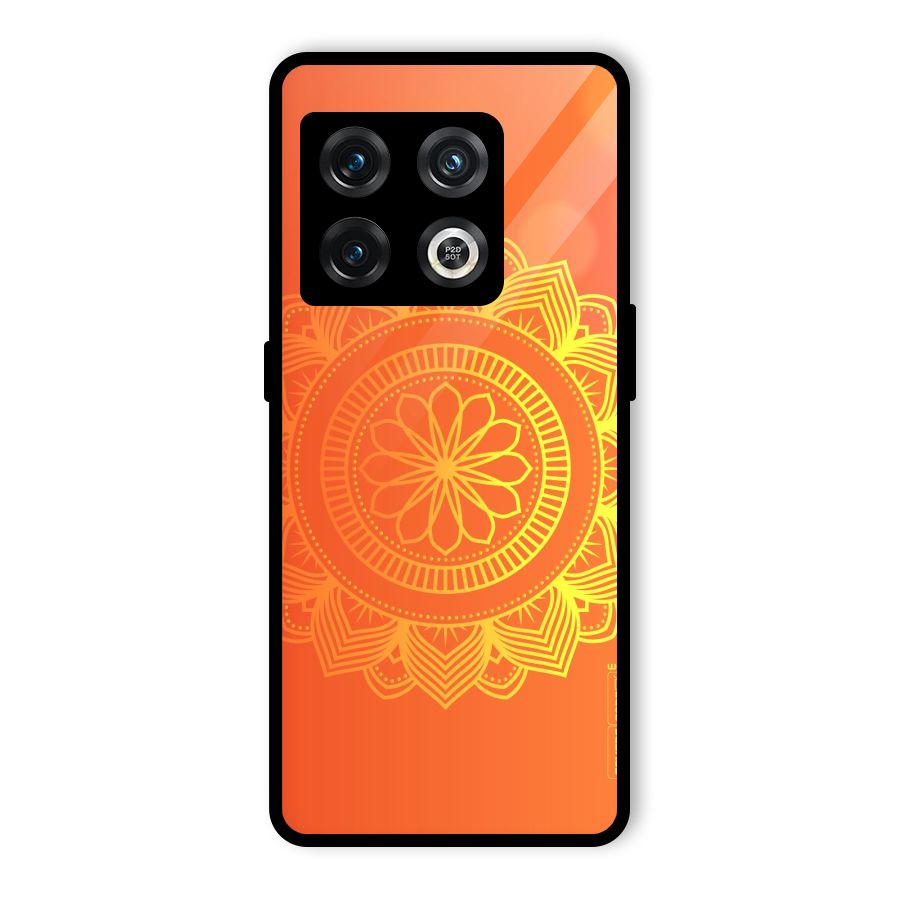 Diwali Rangoli Glass Back Case for OnePlus 10 Pro 5G