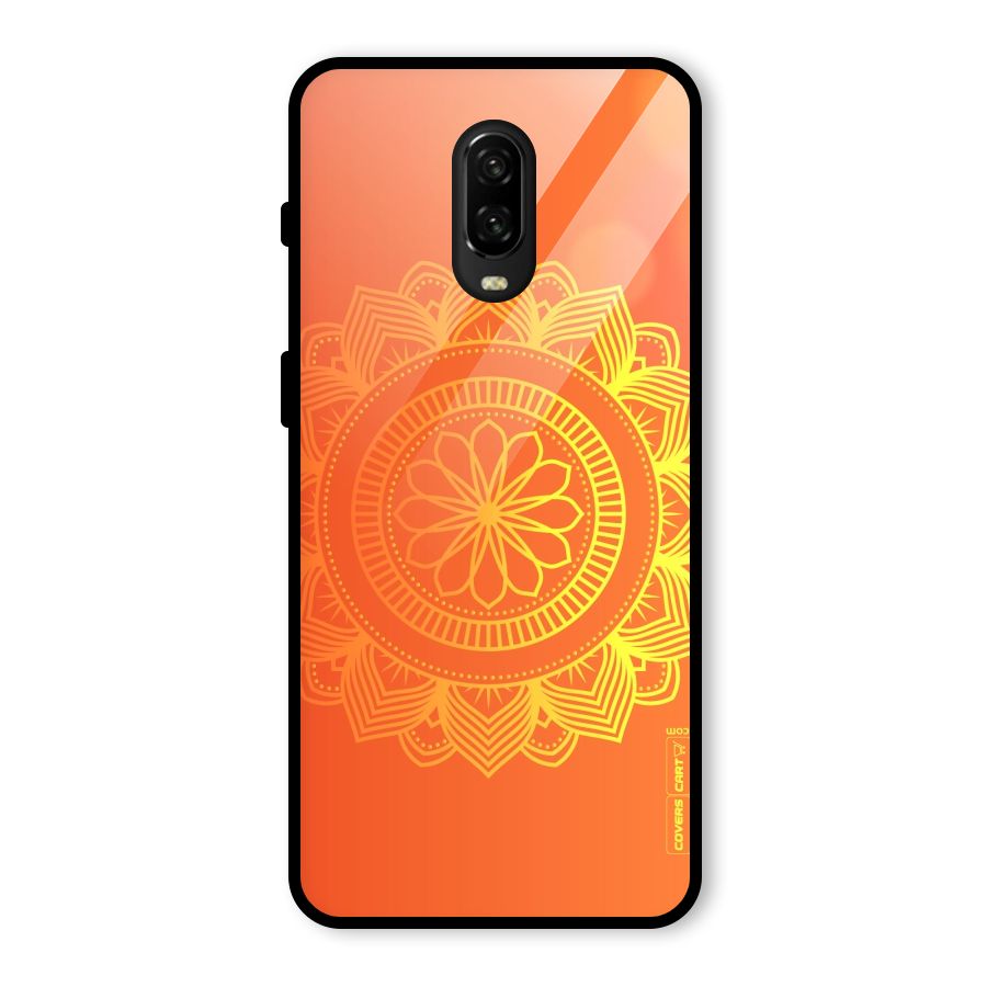 Diwali Rangoli Glass Back Case for OnePlus 6T
