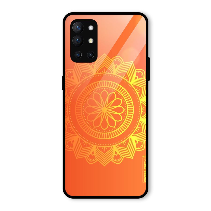 Diwali Rangoli Glass Back Case for OnePlus 9R