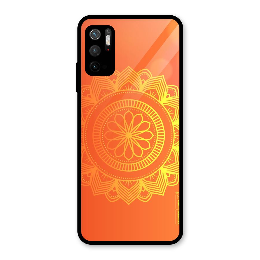 Diwali Rangoli Glass Back Case for Poco M3 Pro 5G