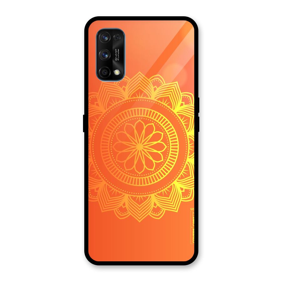 Diwali Rangoli Glass Back Case for Realme 7 Pro