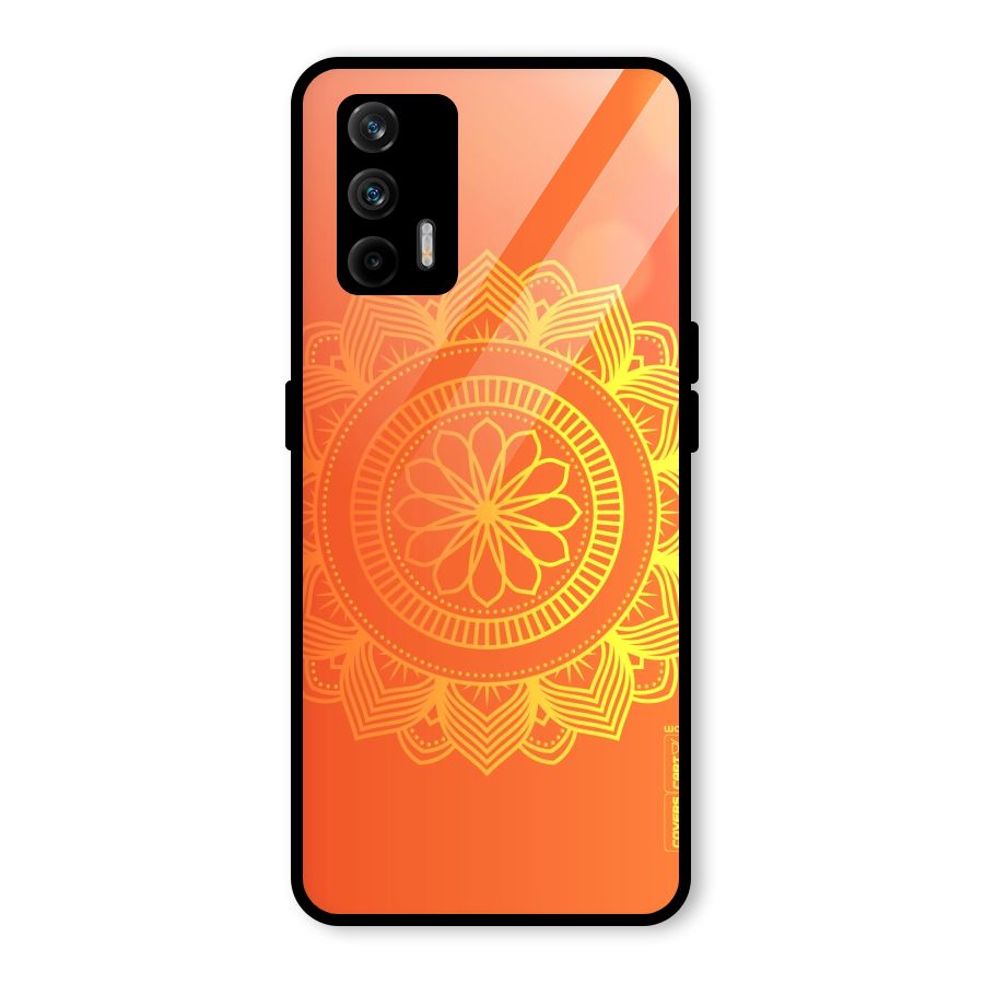 Diwali Rangoli Glass Back Case for Realme GT 5G