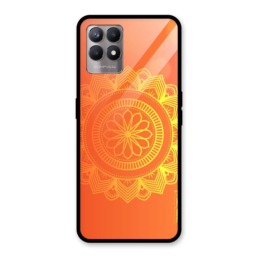 Diwali Rangoli Glass Back Case for Realme Narzo 50