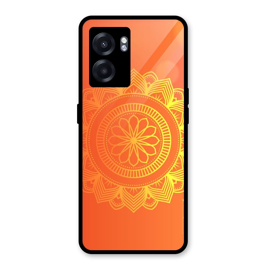 Diwali Rangoli Glass Back Case for Realme Narzo 50 5G