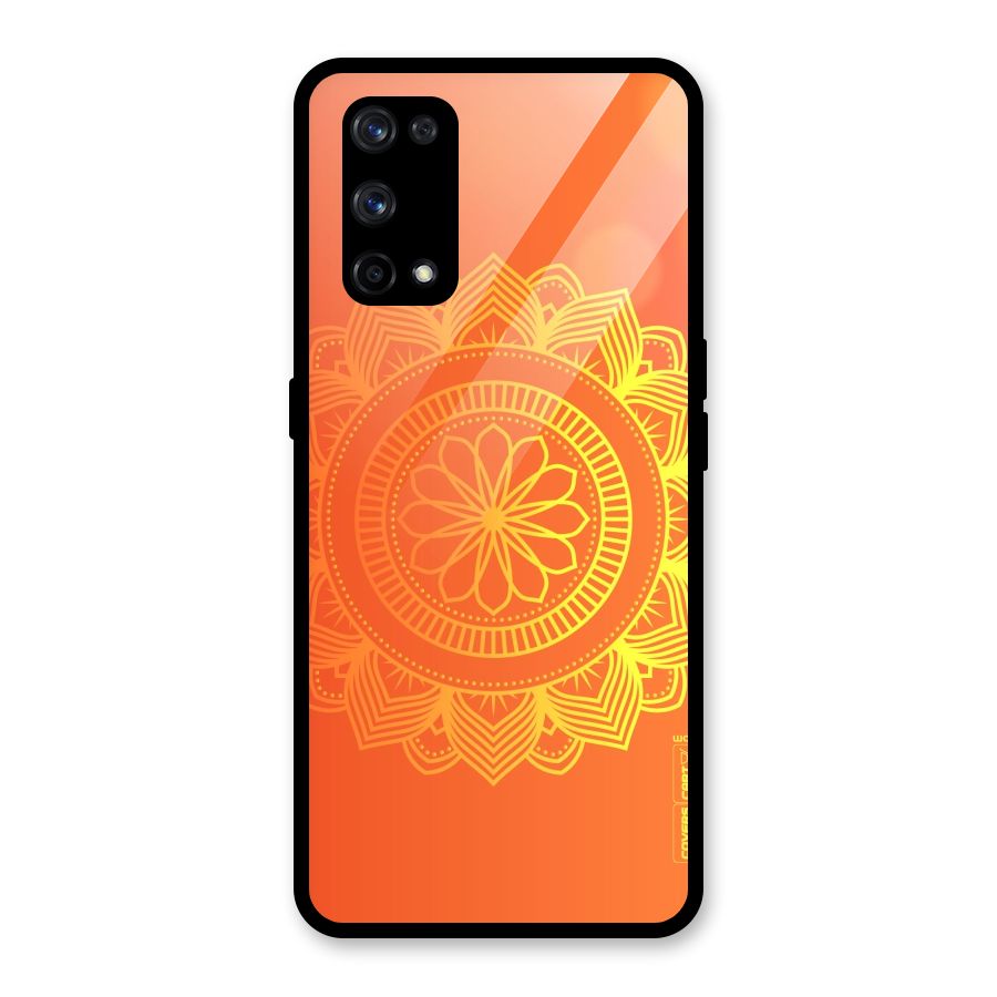 Diwali Rangoli Glass Back Case for Realme X7 Pro