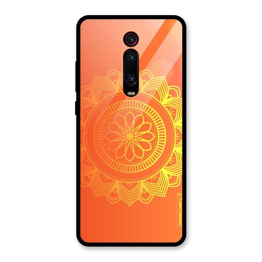 Diwali Rangoli Glass Back Case for Redmi K20 Pro