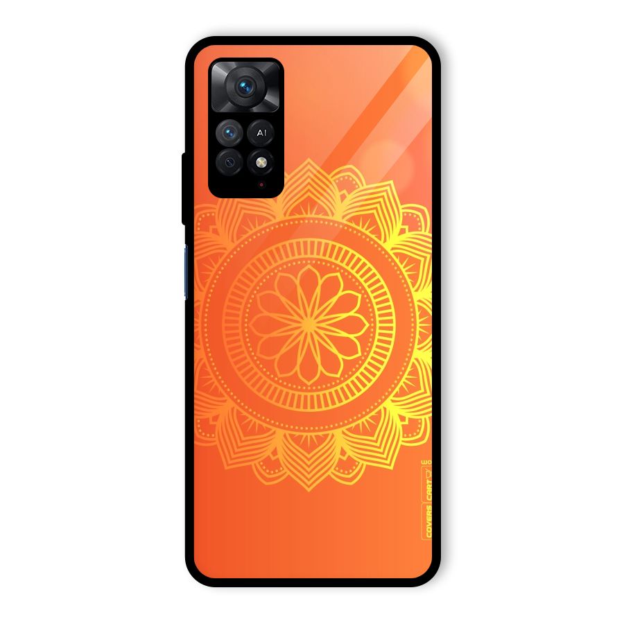 Diwali Rangoli Glass Back Case for Redmi Note 11 Pro Plus 5G