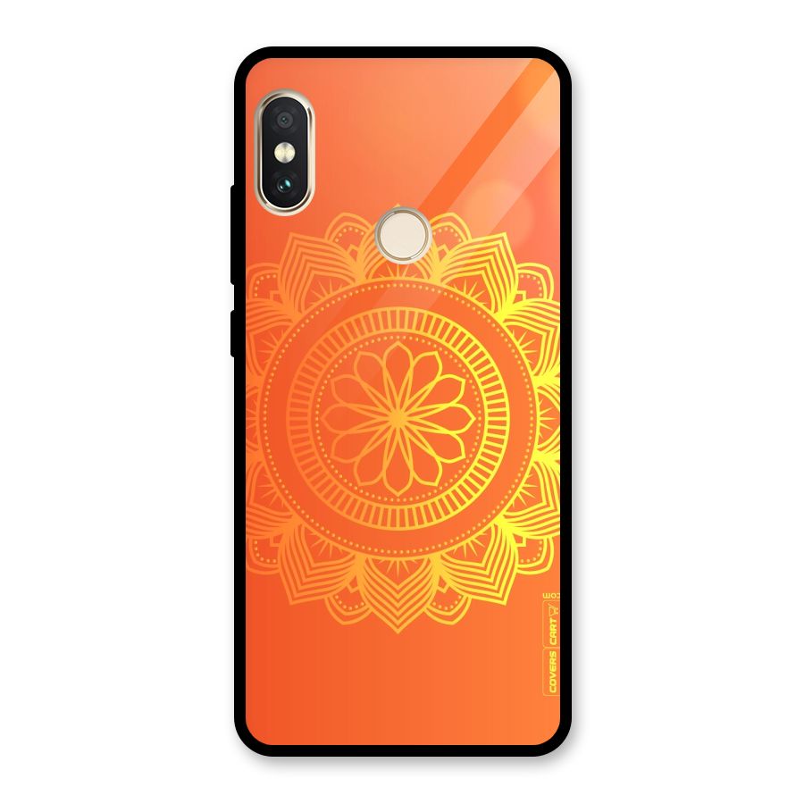 Diwali Rangoli Glass Back Case for Redmi Note 5 Pro