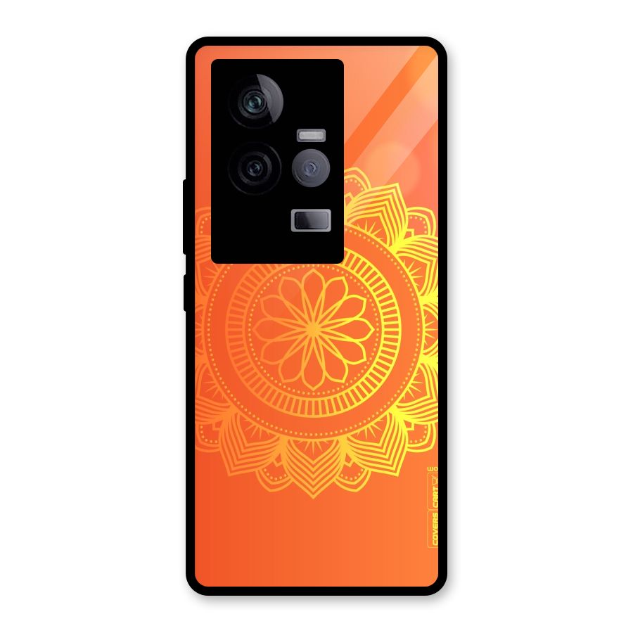 Diwali Rangoli Glass Back Case for Vivo iQOO 11 5G