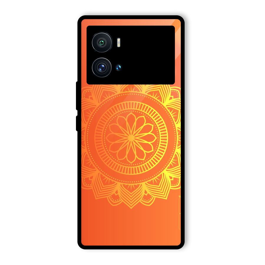 Diwali Rangoli Glass Back Case for Vivo iQOO 9 Pro