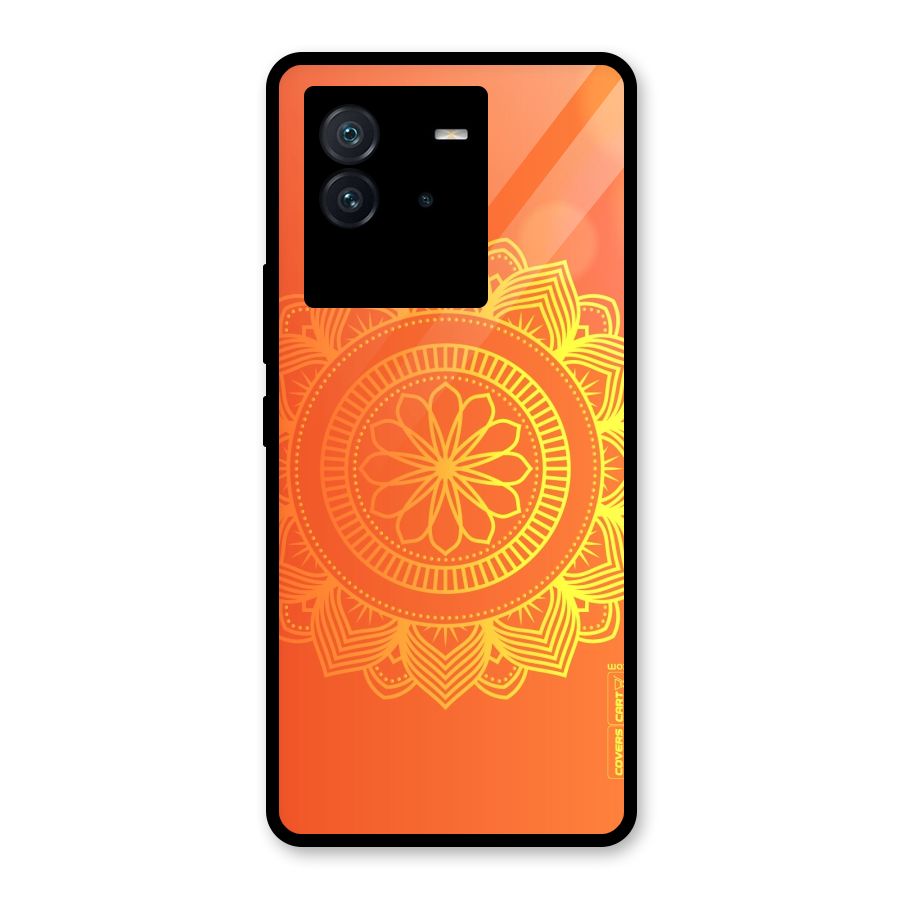 Diwali Rangoli Glass Back Case for Vivo iQOO Neo 6 5G