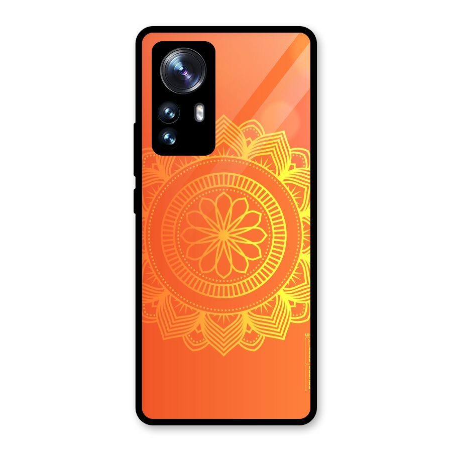 Diwali Rangoli Glass Back Case for Xiaomi 12 Pro