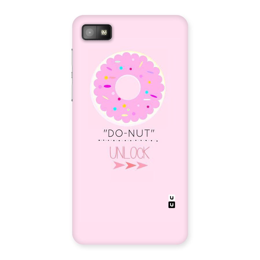 Do-Nut Unlock Back Case for Blackberry Z10
