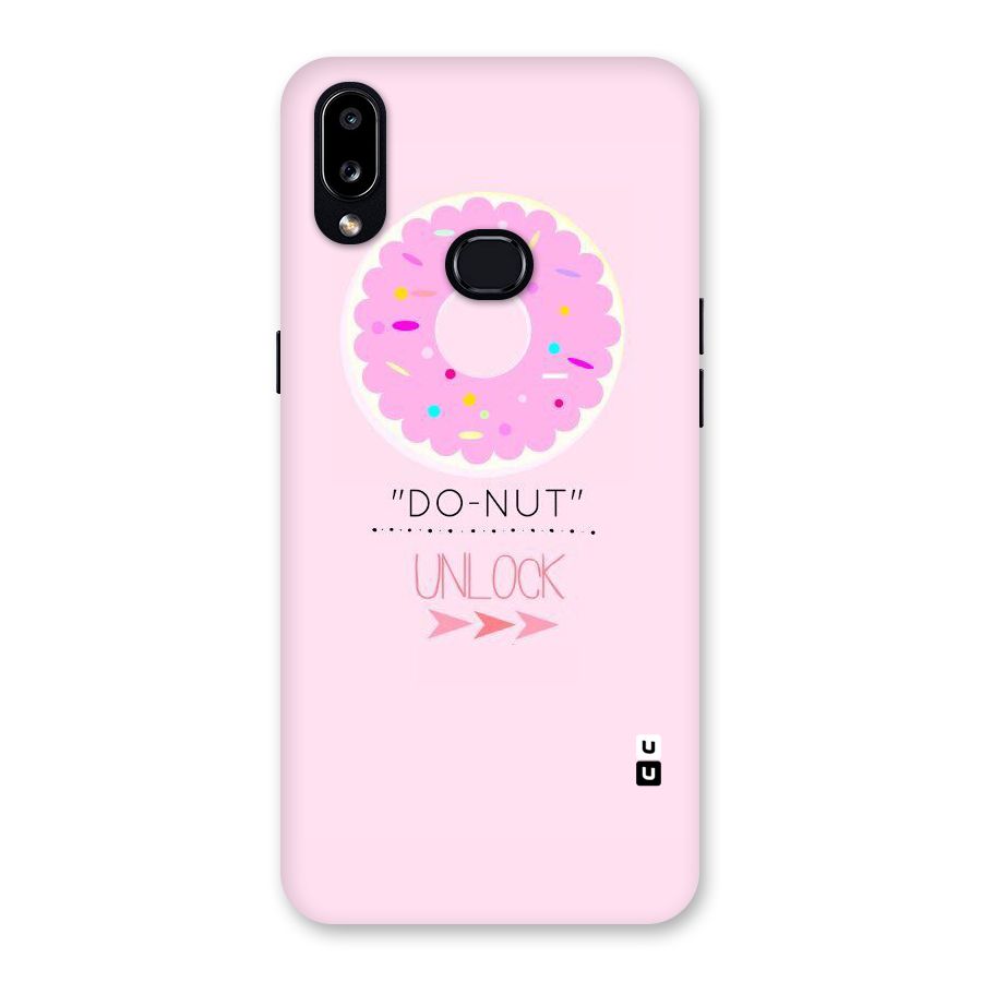 Do-Nut Unlock Back Case for Galaxy A10s