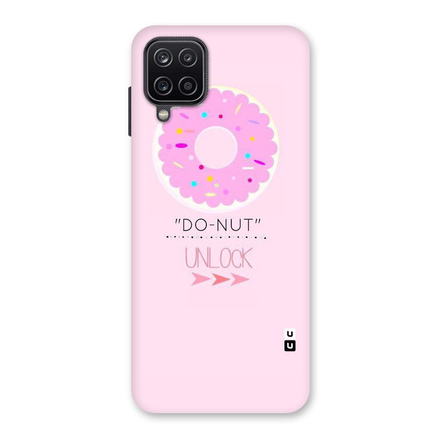 Do-Nut Unlock Back Case for Galaxy A12