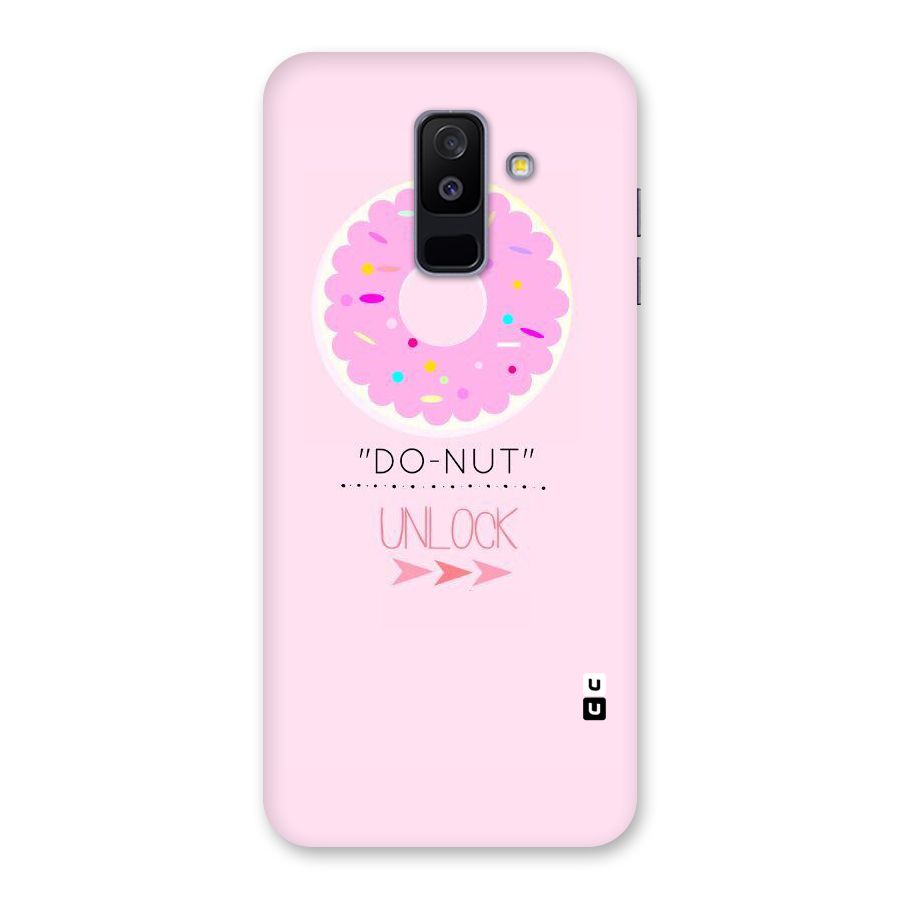 Do-Nut Unlock Back Case for Galaxy A6 Plus