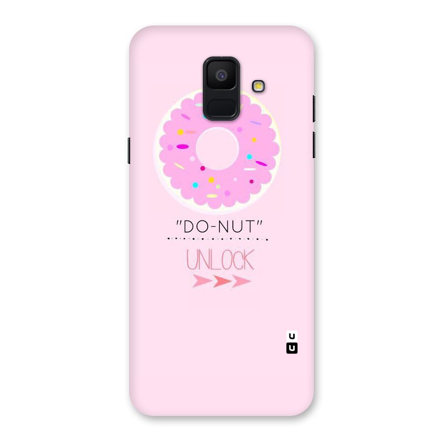 Do-Nut Unlock Back Case for Galaxy A6 (2018)