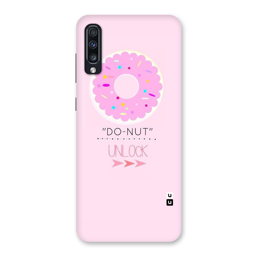 Do-Nut Unlock Back Case for Galaxy A70