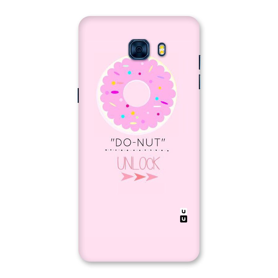 Do-Nut Unlock Back Case for Galaxy C7 Pro
