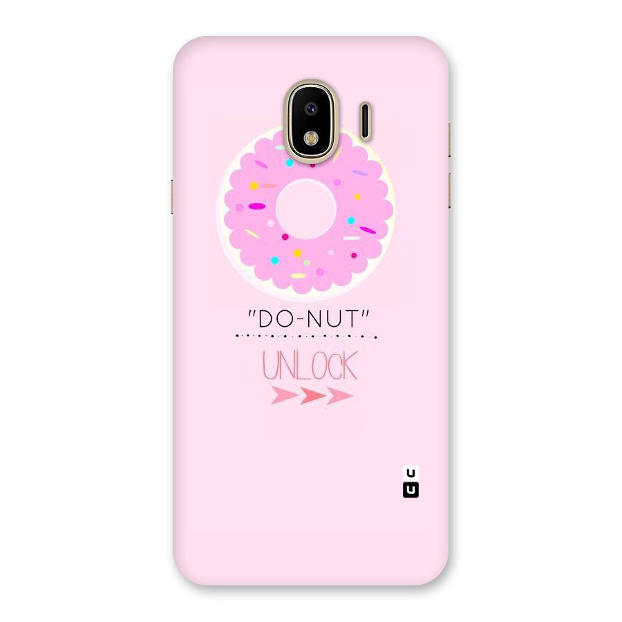 Do-Nut Unlock Back Case for Galaxy J4