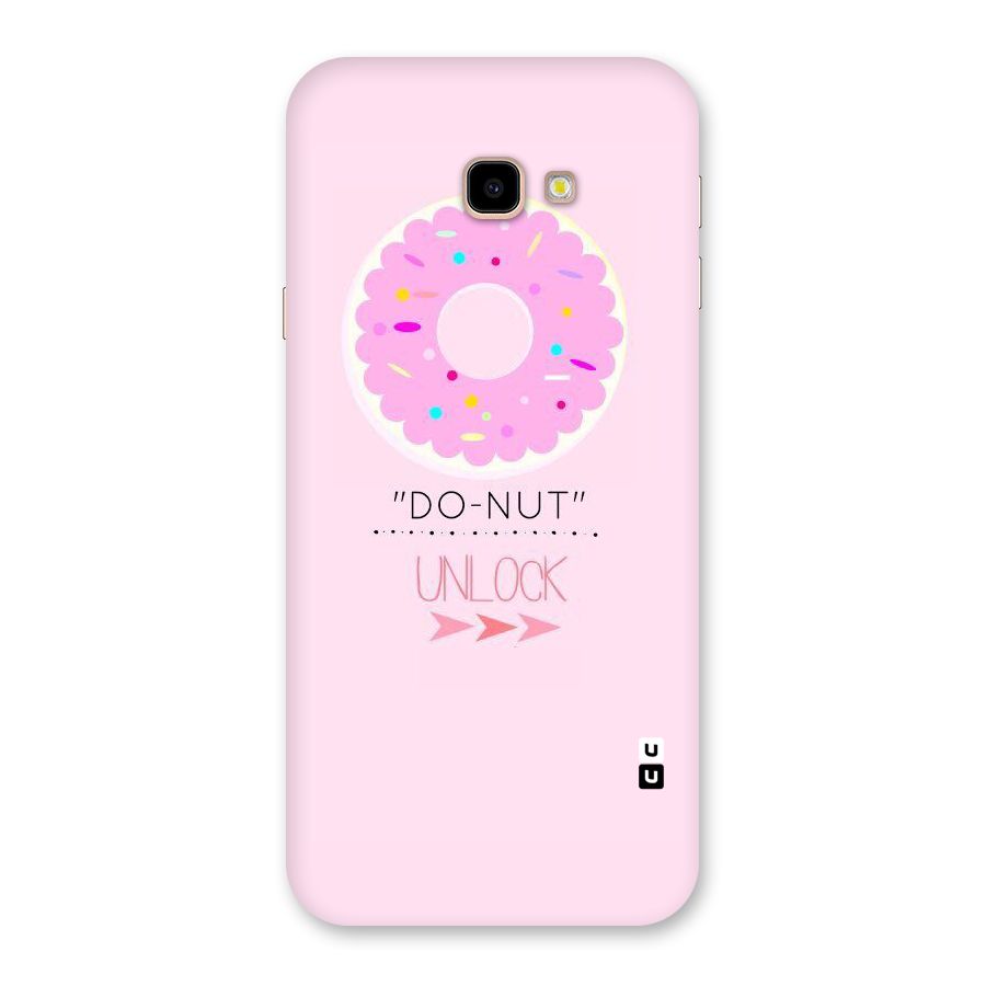 Do-Nut Unlock Back Case for Galaxy J4 Plus