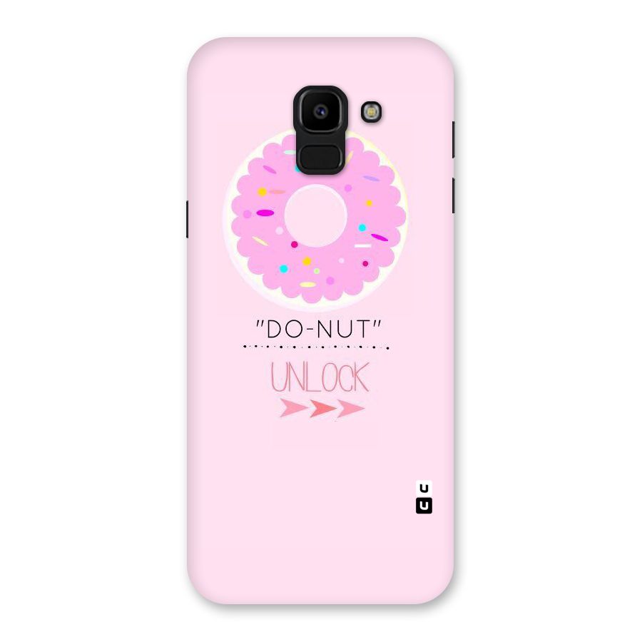 Do-Nut Unlock Back Case for Galaxy J6