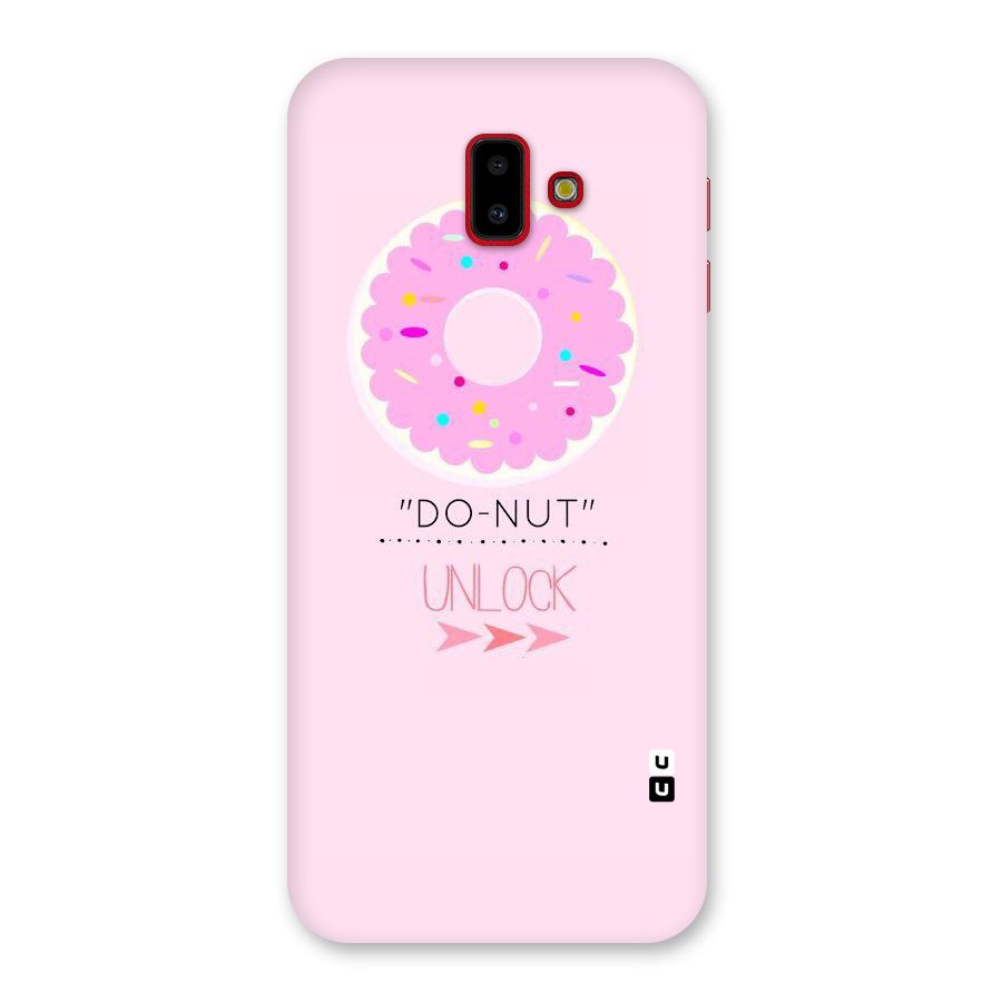 Do-Nut Unlock Back Case for Galaxy J6 Plus