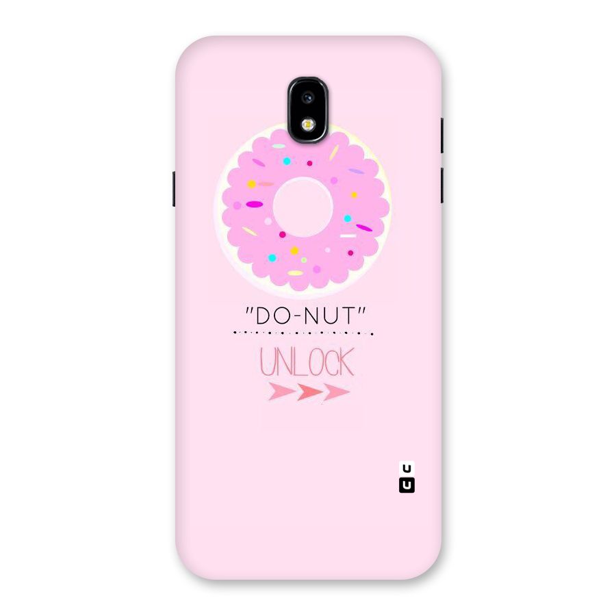 Do-Nut Unlock Back Case for Galaxy J7 Pro