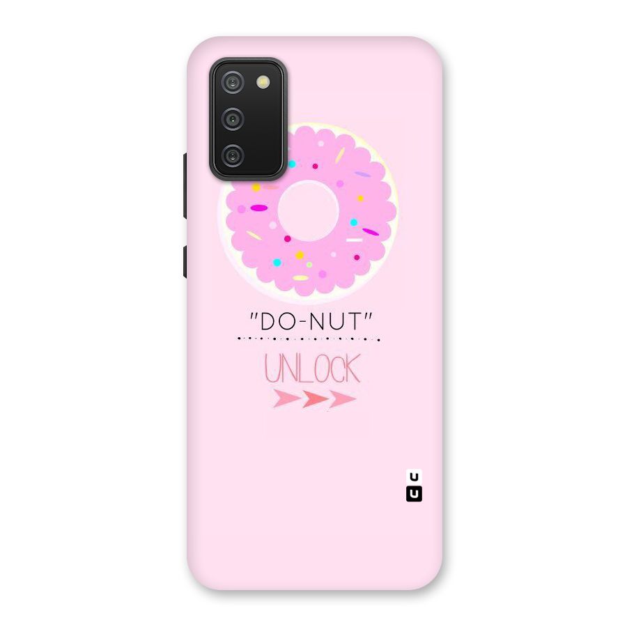Do-Nut Unlock Back Case for Galaxy M02s