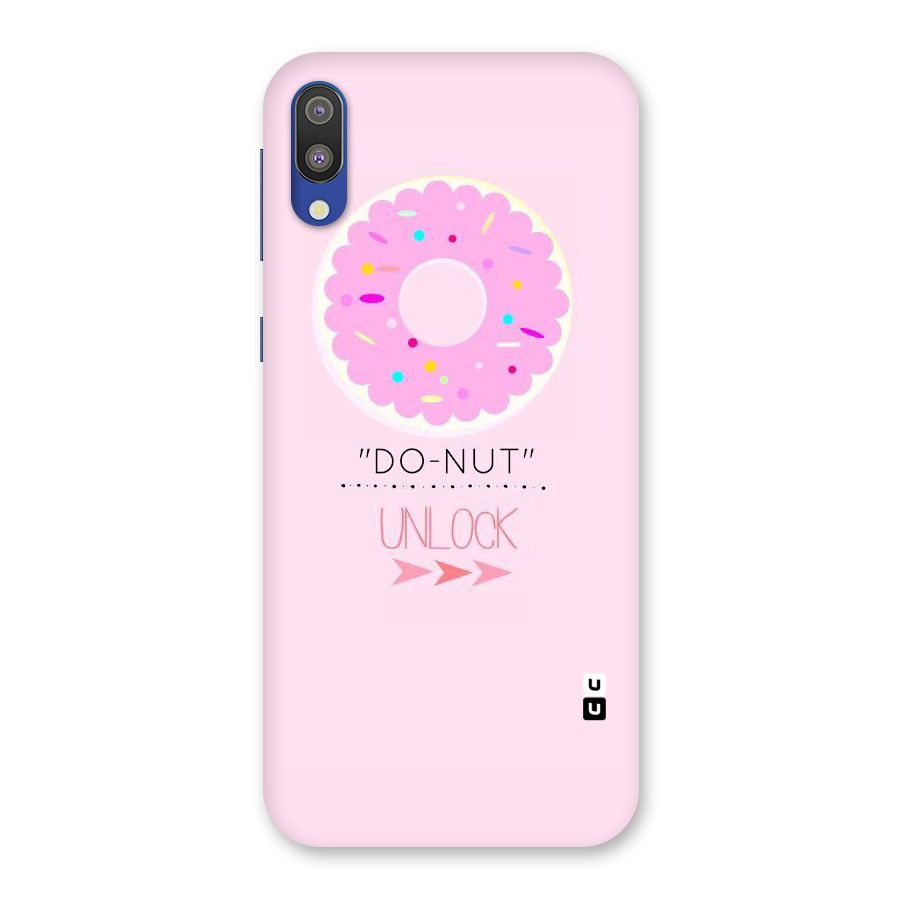 Do-Nut Unlock Back Case for Galaxy M10