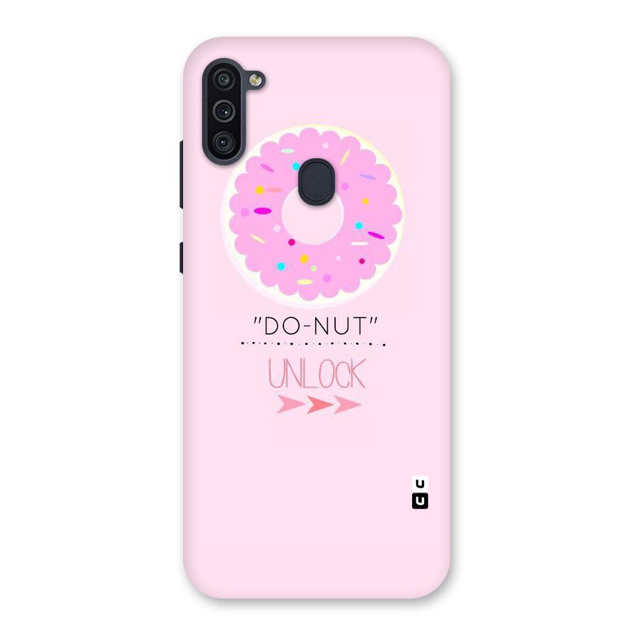 Do-Nut Unlock Back Case for Galaxy M11