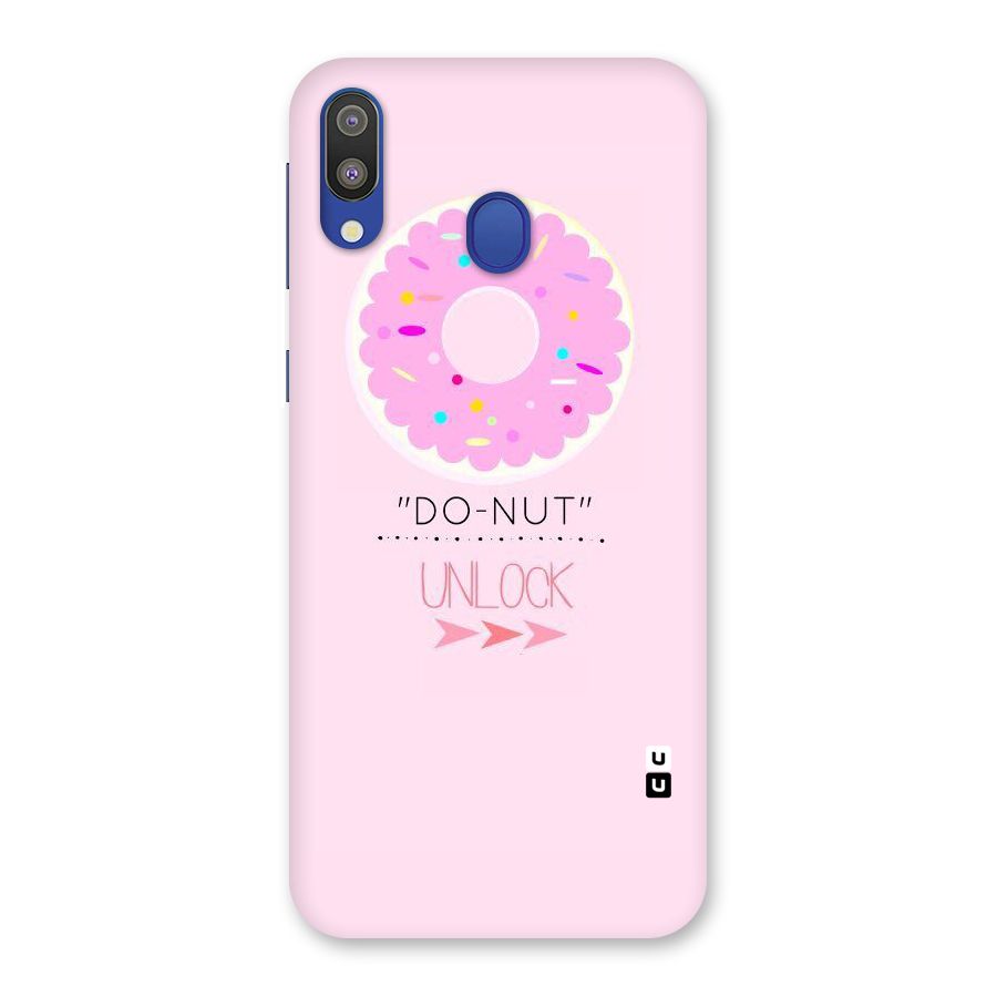 Do-Nut Unlock Back Case for Galaxy M20
