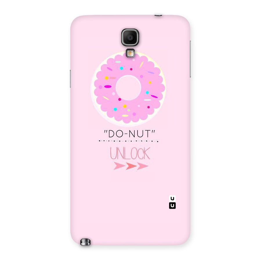 Do-Nut Unlock Back Case for Galaxy Note 3 Neo