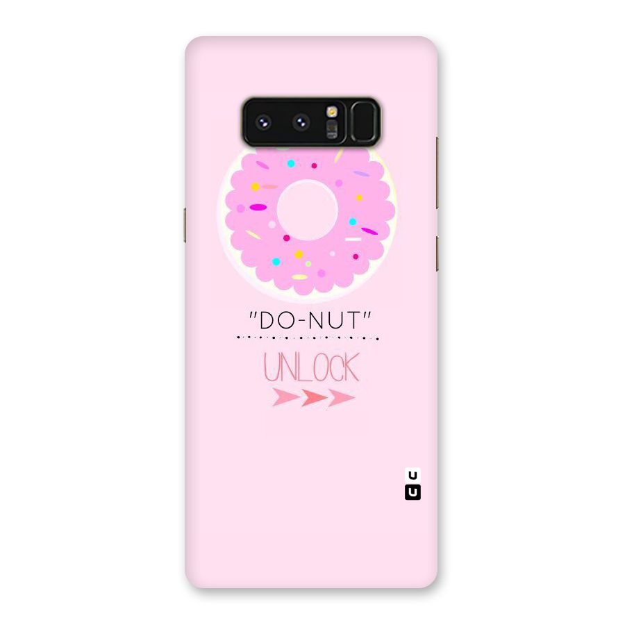 Do-Nut Unlock Back Case for Galaxy Note 8