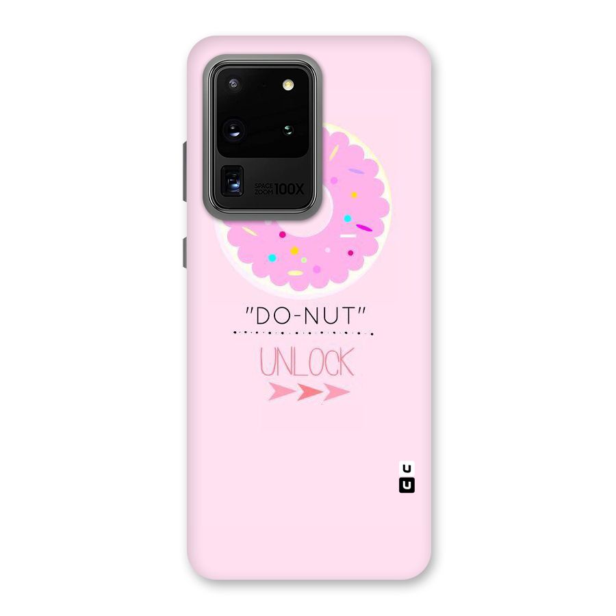 Do-Nut Unlock Back Case for Galaxy S20 Ultra
