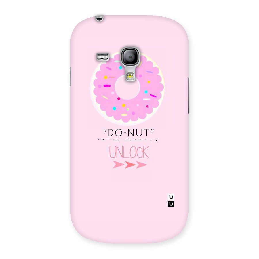 Do-Nut Unlock Back Case for Galaxy S3 Mini